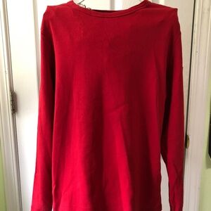 Ralph Lauren Women Size 1X Red Top